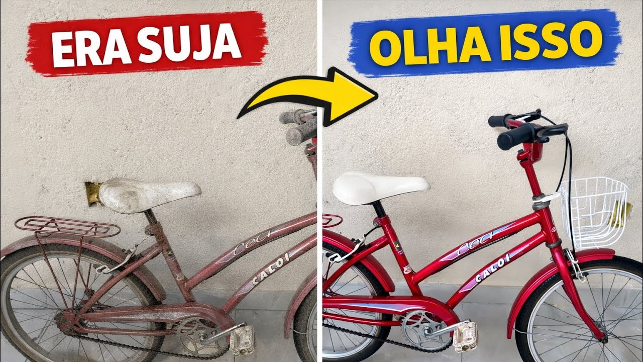“Ninguém queria essa Caloi Ceci… até eu fazer ISSO”