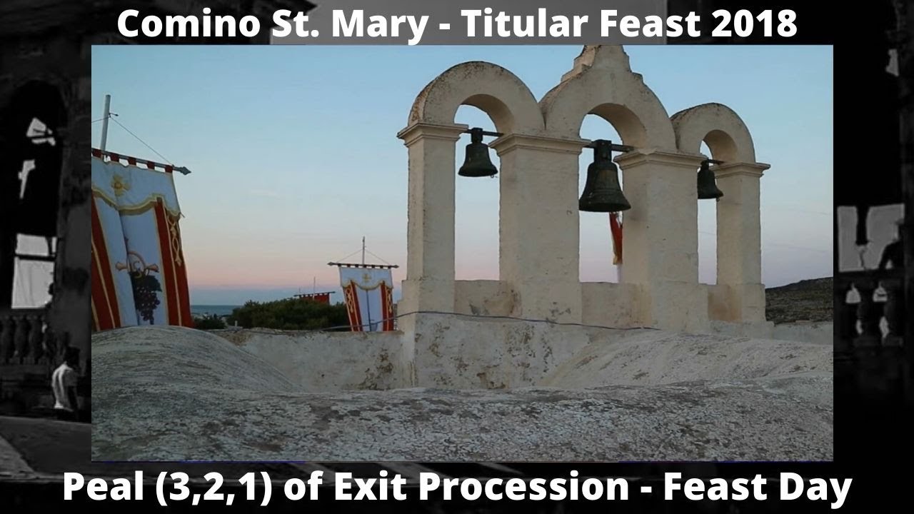 Ħruġ il-Purċissjoni (2018 - 3,2,1 Video) - Kemmuna Santa Marija - Festa Titulari - 3 Qniepen / 1
