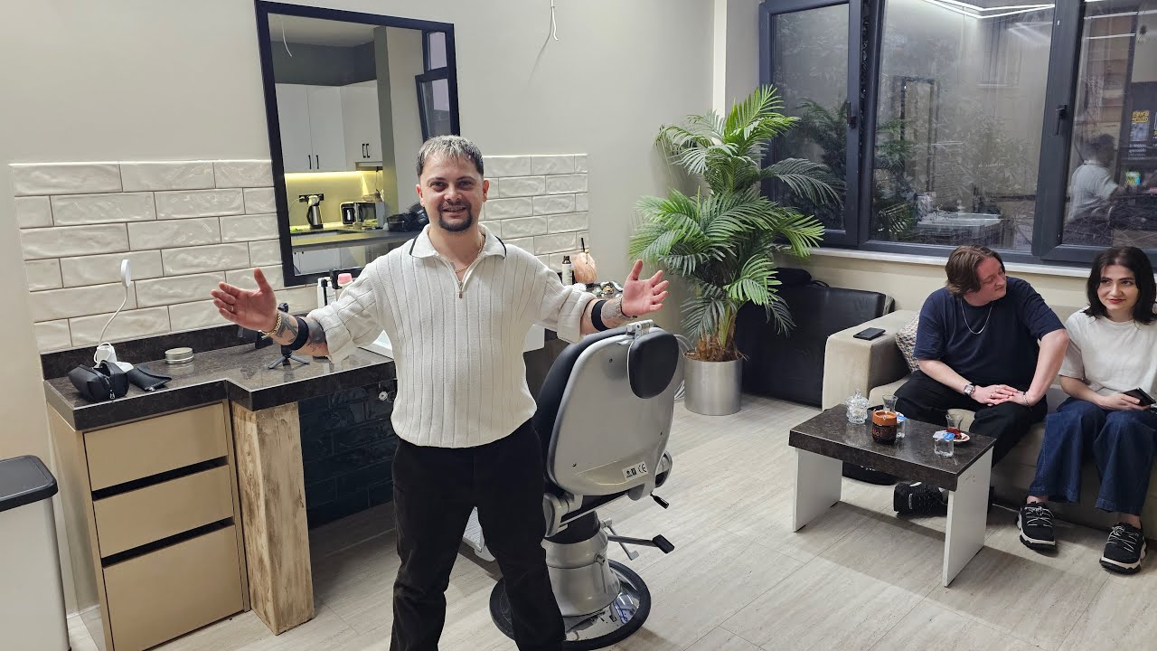 I'm so Happy | New ASMR Barber Shop Studio for the best Massage Experience
