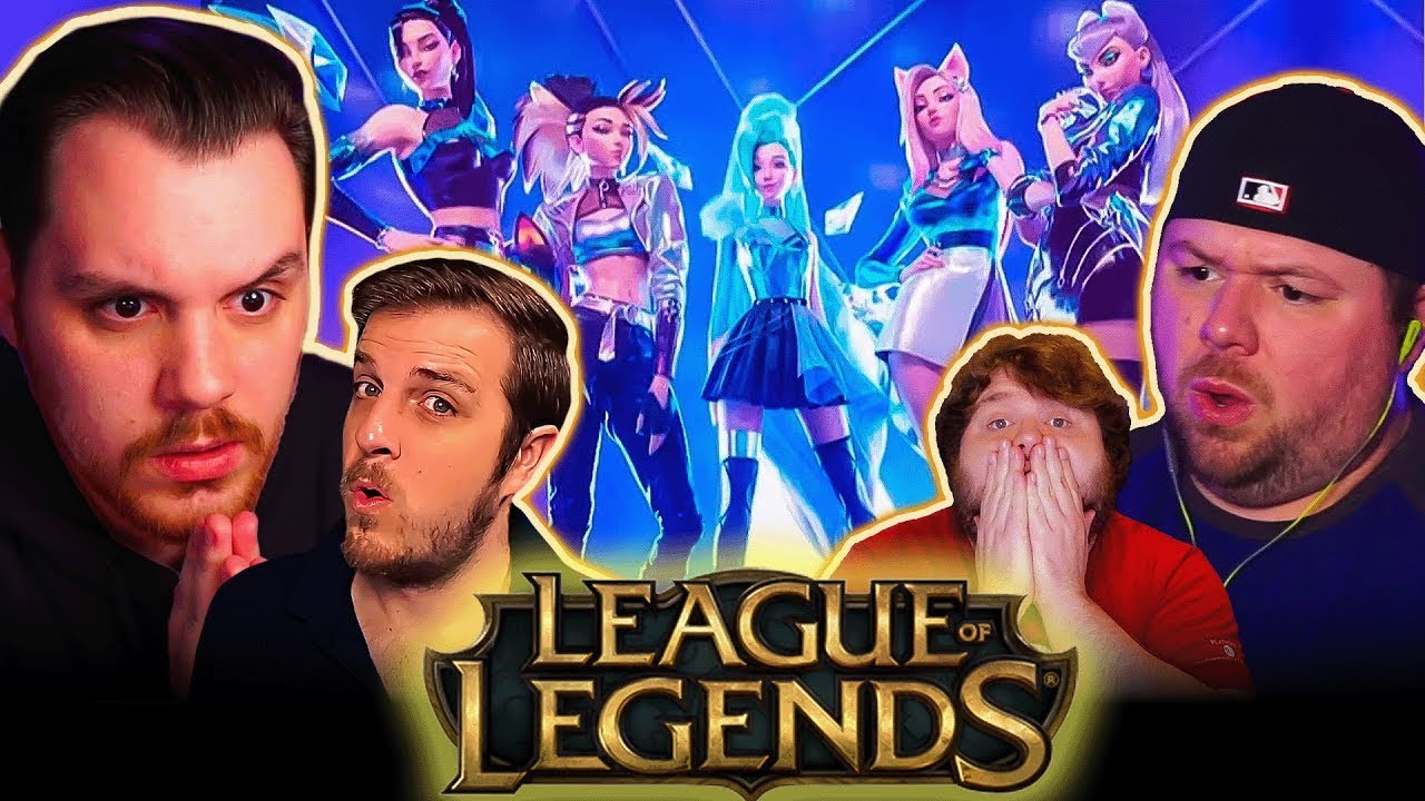 Every League Of Legends Kda Music Video | Group Reaction