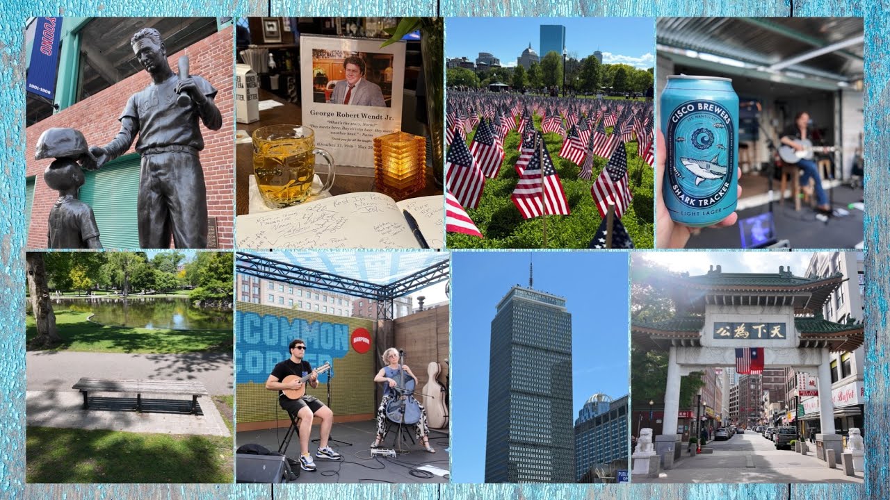 Some Sights, Sounds & Tastes of Boston MA 2025 -4K- D Tour 367 5/26+27/2025