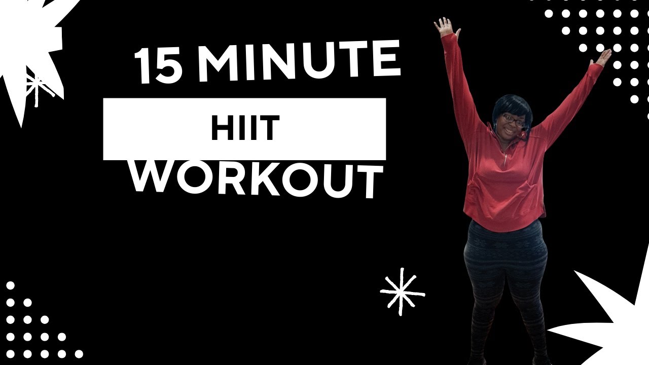 15 Minute HIIT work out ALL STANDING 15 MIN by Monika Fit