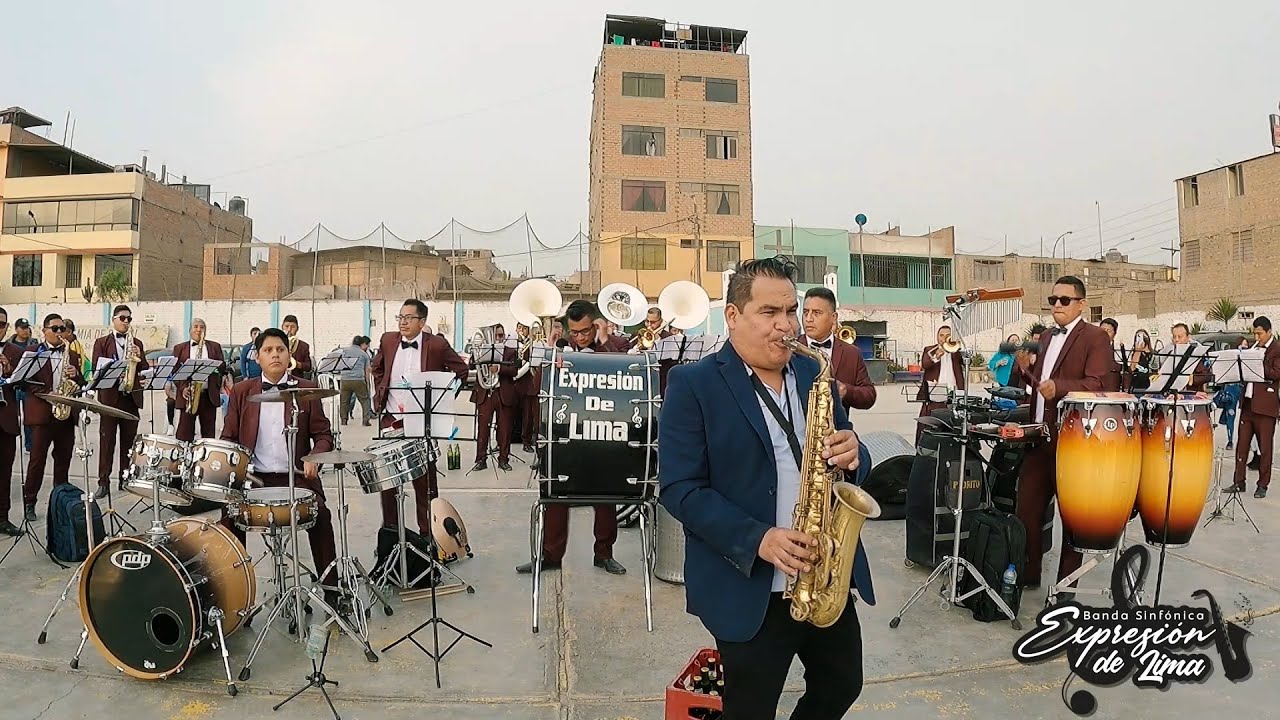 BANDA SINFONICA EXPRESIÓN DE LIMA 2021 - HOMANAJE A TOMAS ESPEJO - MIX  HUAYNOS CANTEÑOS