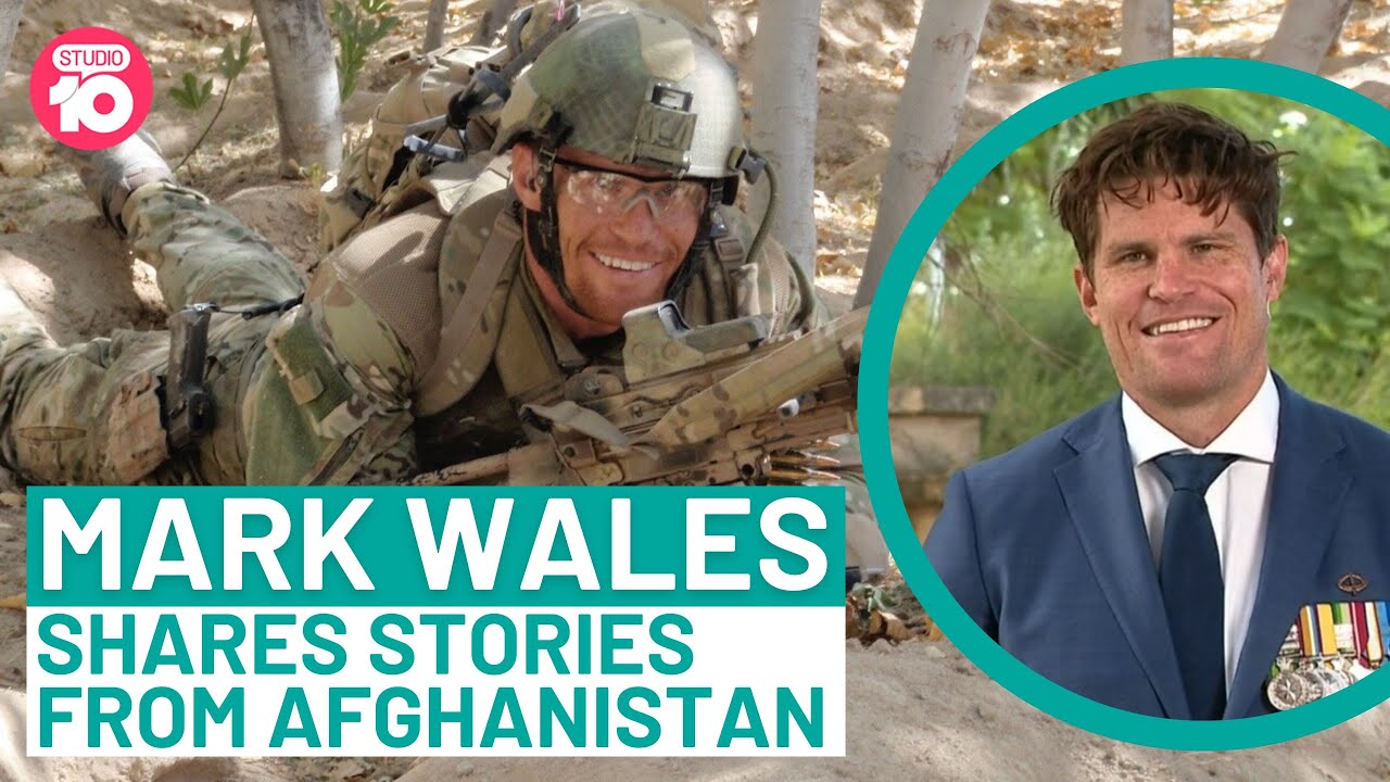 Ex-SAS Troop Commander Mark Wales Shares Stories From Afghanistan | Studio 10