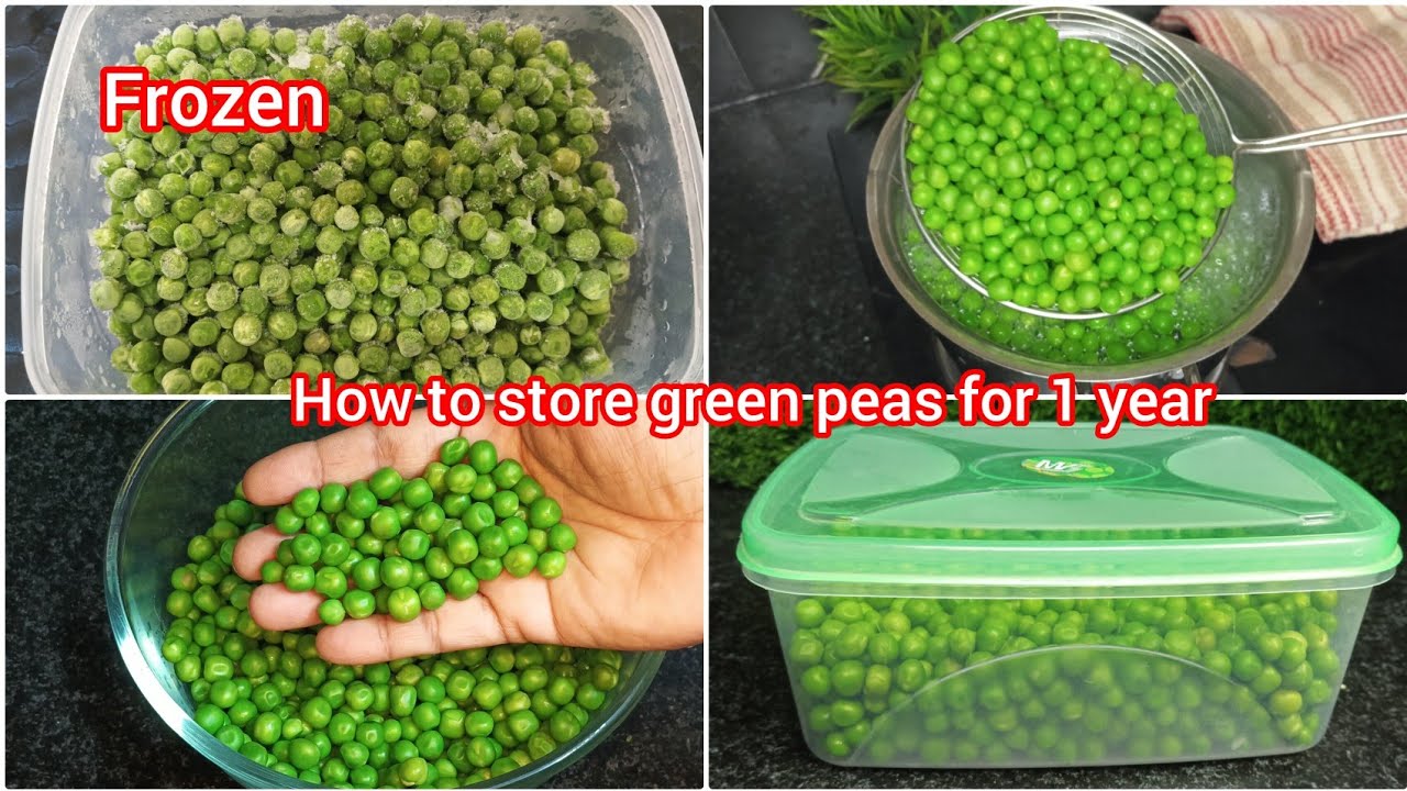 How To Store Matar For 1 Year | Preserve Green Peas For 1 Year