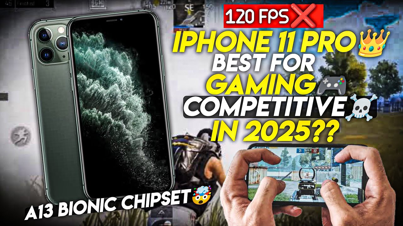 IPHONE 11 PRO BEST FOR GAMING,COMPETITIVE IN 2025🔥| IPHONE 11 PRO BGMI/UBG TEST 2025😍| 60FPS GAMING🚀