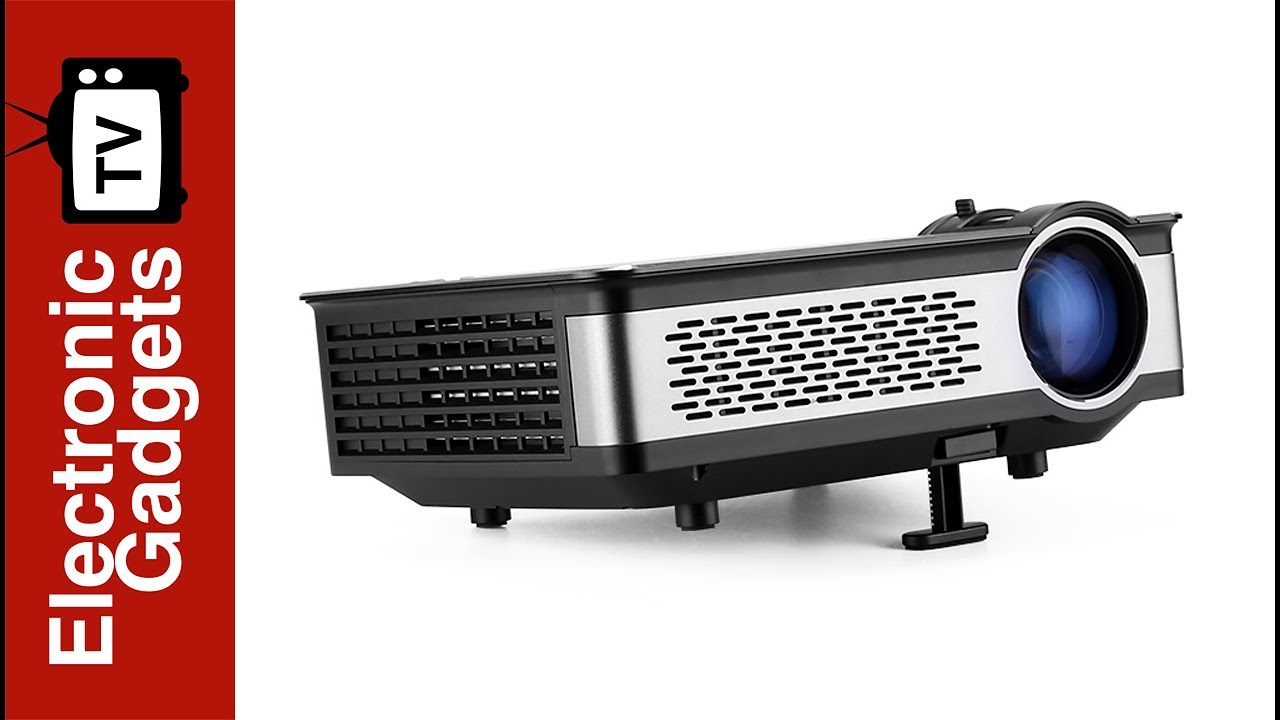 Android HD Projector with 1500 Lumen, 1280x768p and 1080p Support