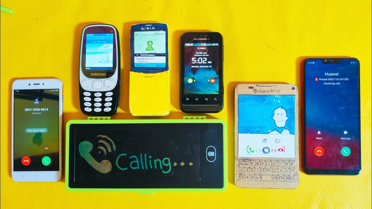 Drawing Pad Calling on Xiaomi 5a, Evercoss, Nokia 8110, Motorola, BlackBerry, Oppo A3s