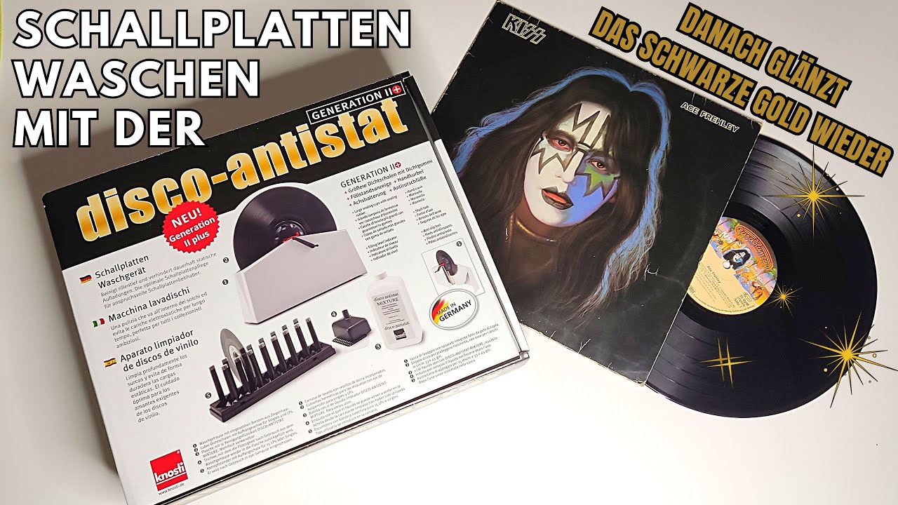 Schallplatten waschen mit der Disco-Antistat Generation 2 von Knosti | Vinyl reinigen leicht gemacht