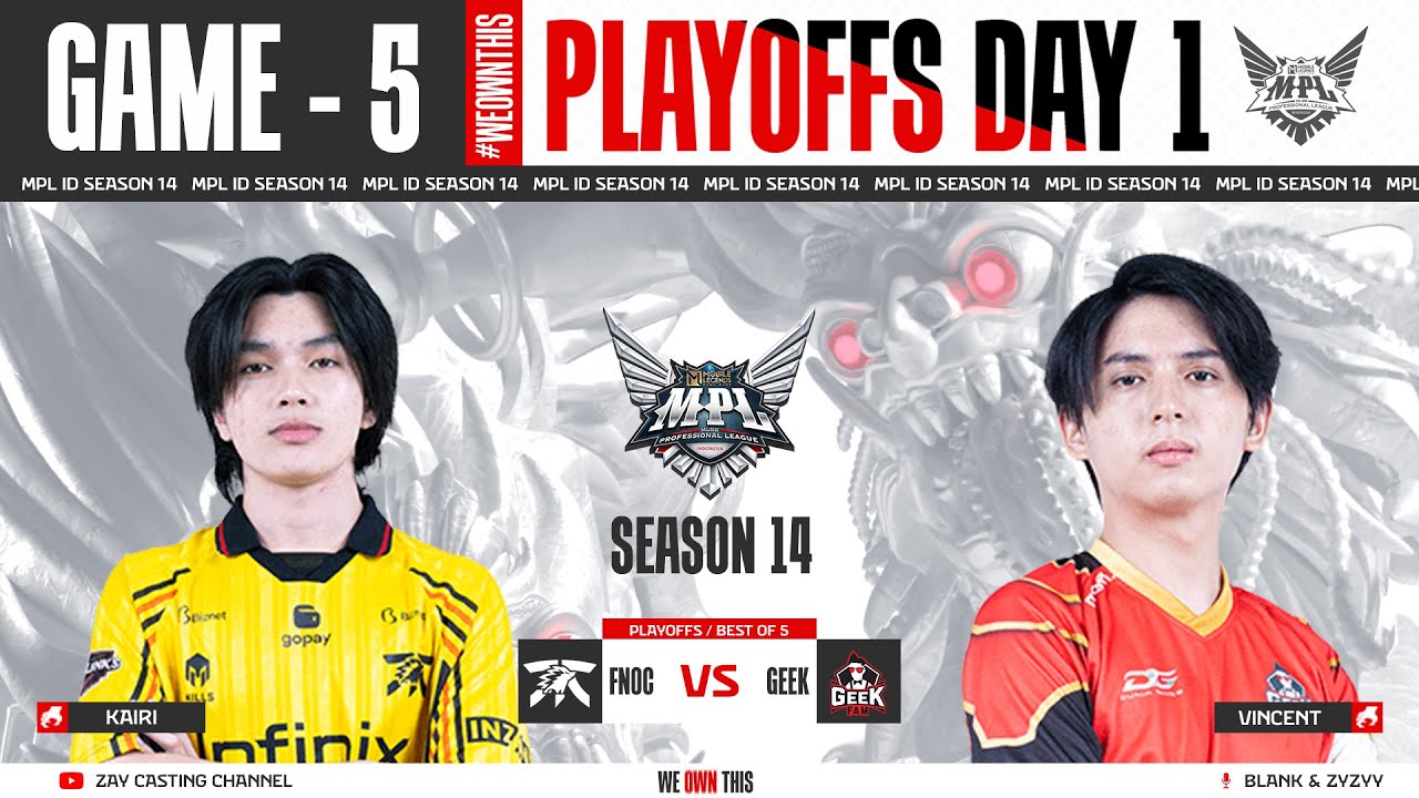 [Game - 5] FNATIC ONIC vs GEEK FAM | MPL ID S14