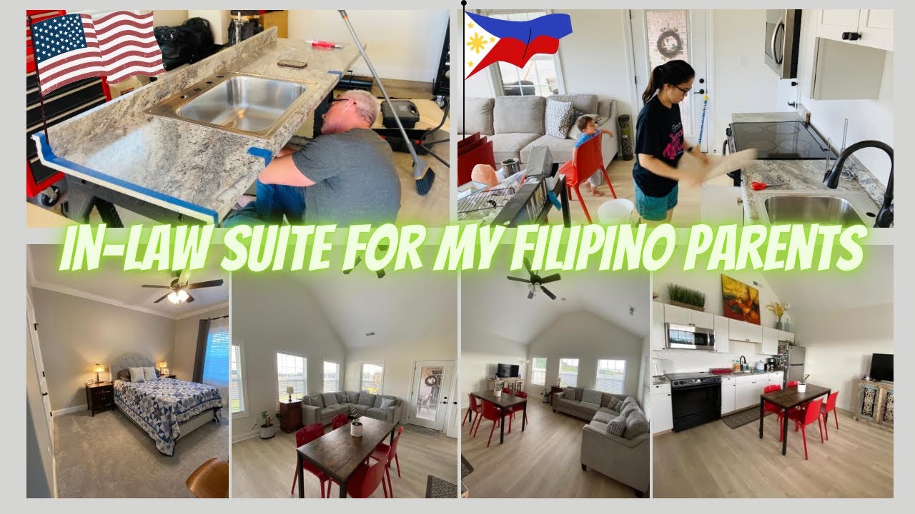 HOW DID WE SET UP AN IN-LAW SUITE INSIDE OUR HOUSE FOR MY FILIPINO PARENTS |FILIPINO AMERICAN FAMILY