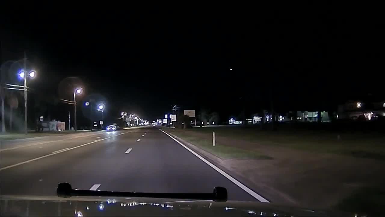 Exclusive dashcam footage from Bay Sheriff's Office chase