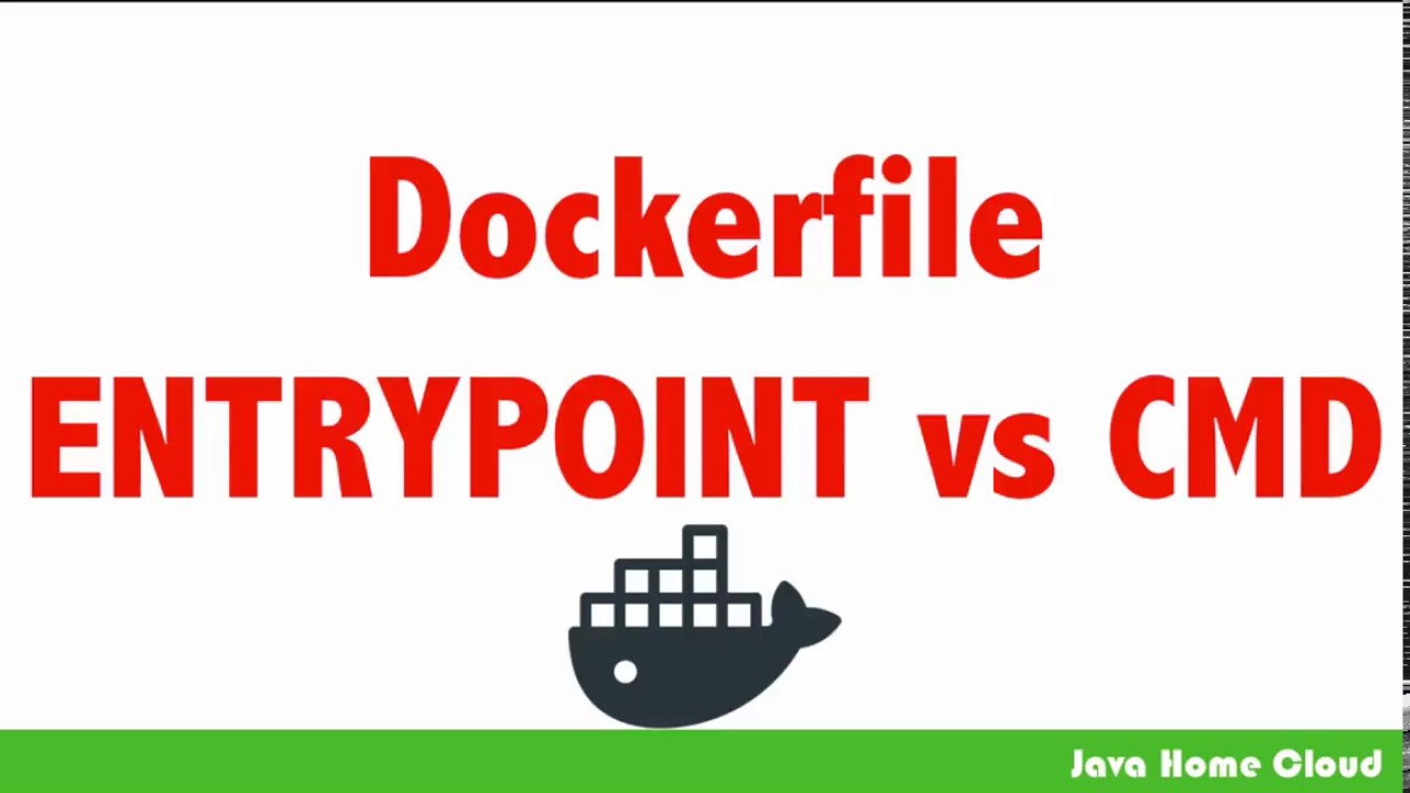 Docker — демонстрация CMD и ENTRYPOINT
