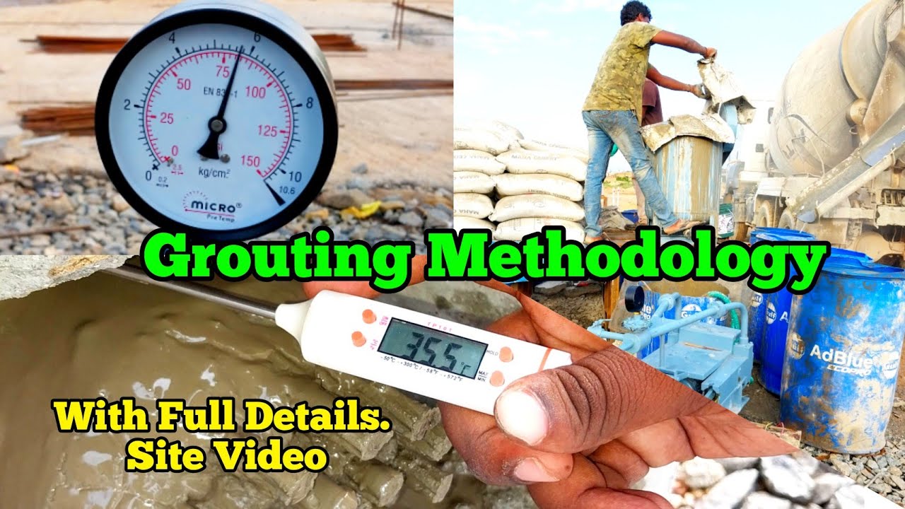 Grouting Methodology. Full video of grouting with details PSC Girder. @civilpracticalknowledge3700