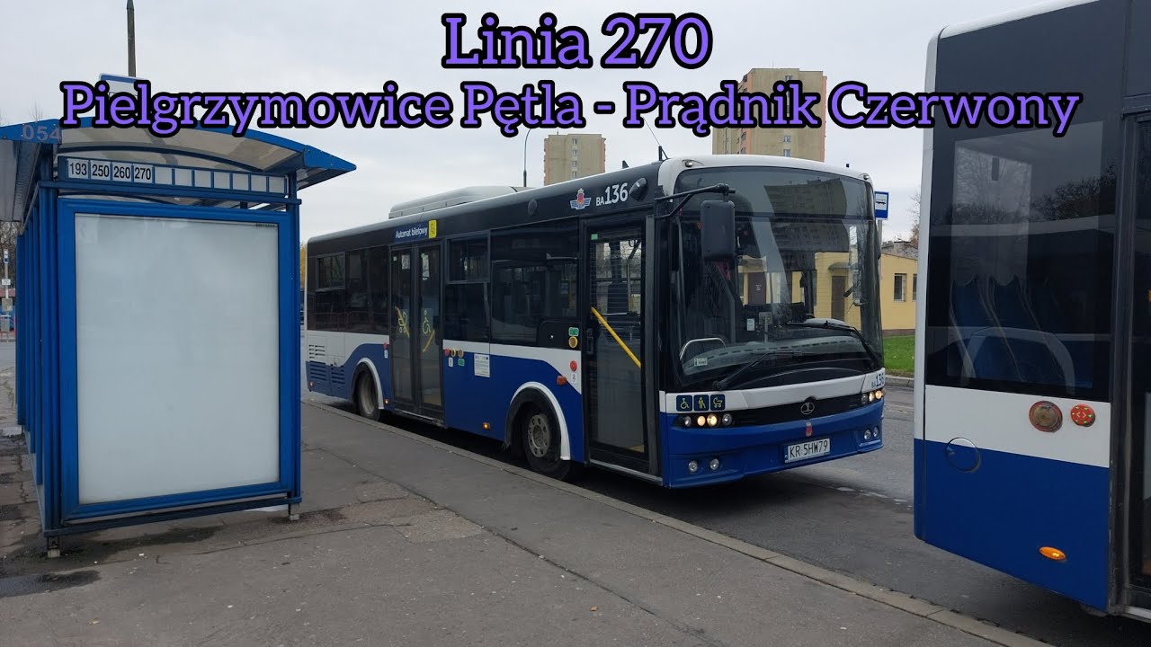 Autosan M09LE Sancity BA136 - MPK Kraków Linia 270