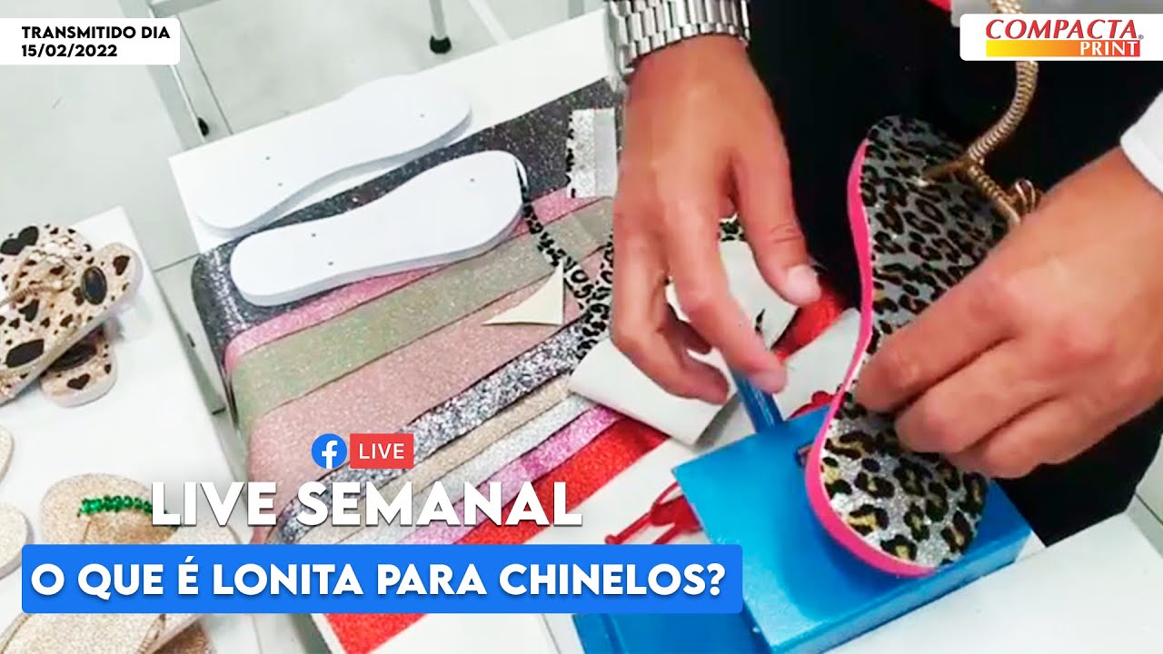 Máquina de Chinelos Compacta Print Fabricando e Personalizando Sandálias com Lonita | LIVE