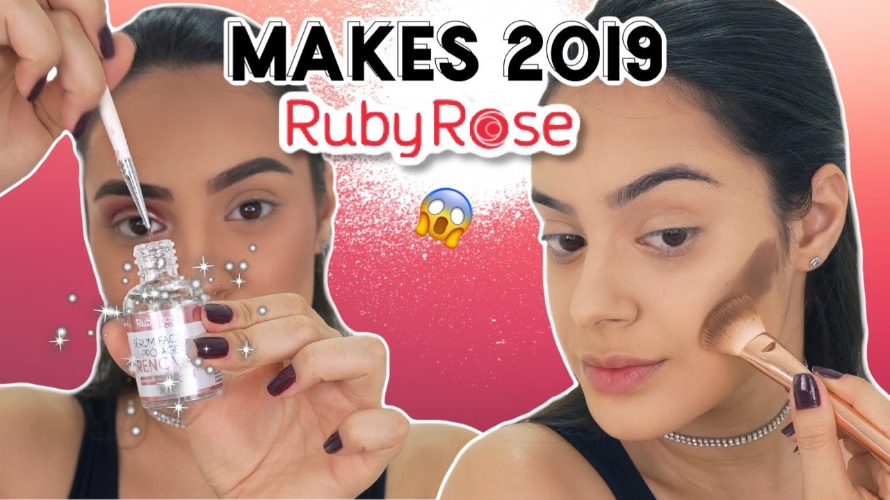 Make COMPLETA com RUBY ROSE Lançamentos!