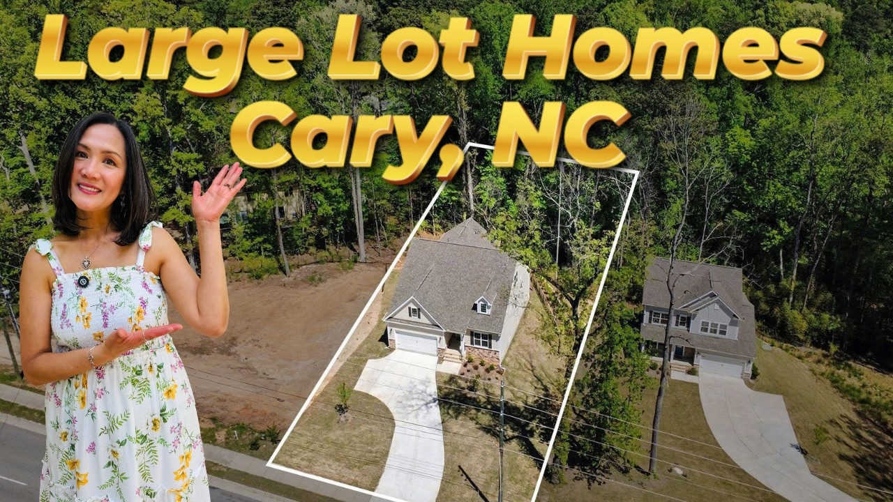 Rare Cary NC New Construction | 0.6 Acre, No HOA + Walkout Basement