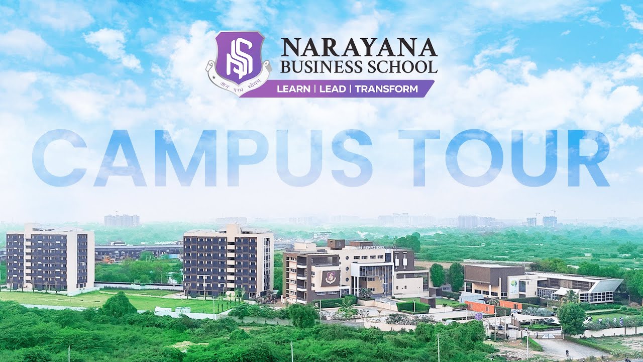 Inside Narayana Business School Ahmedabad | A Modern, Digital Campus For The Future #campustour