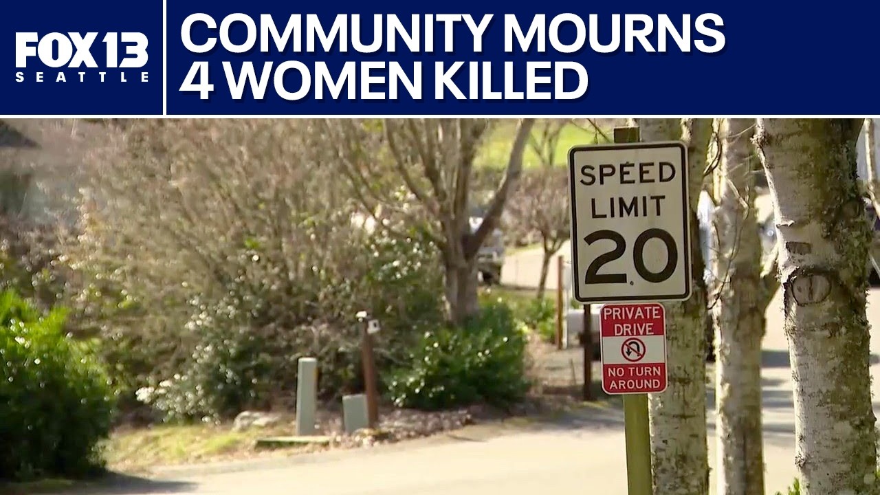4 women killed in Key Peninsula stabbing remembered as community grieves