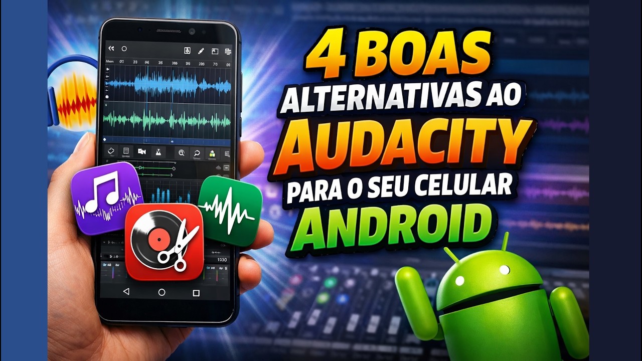 4 boas alternativas ao Audacity para o seu celular ANDROID
