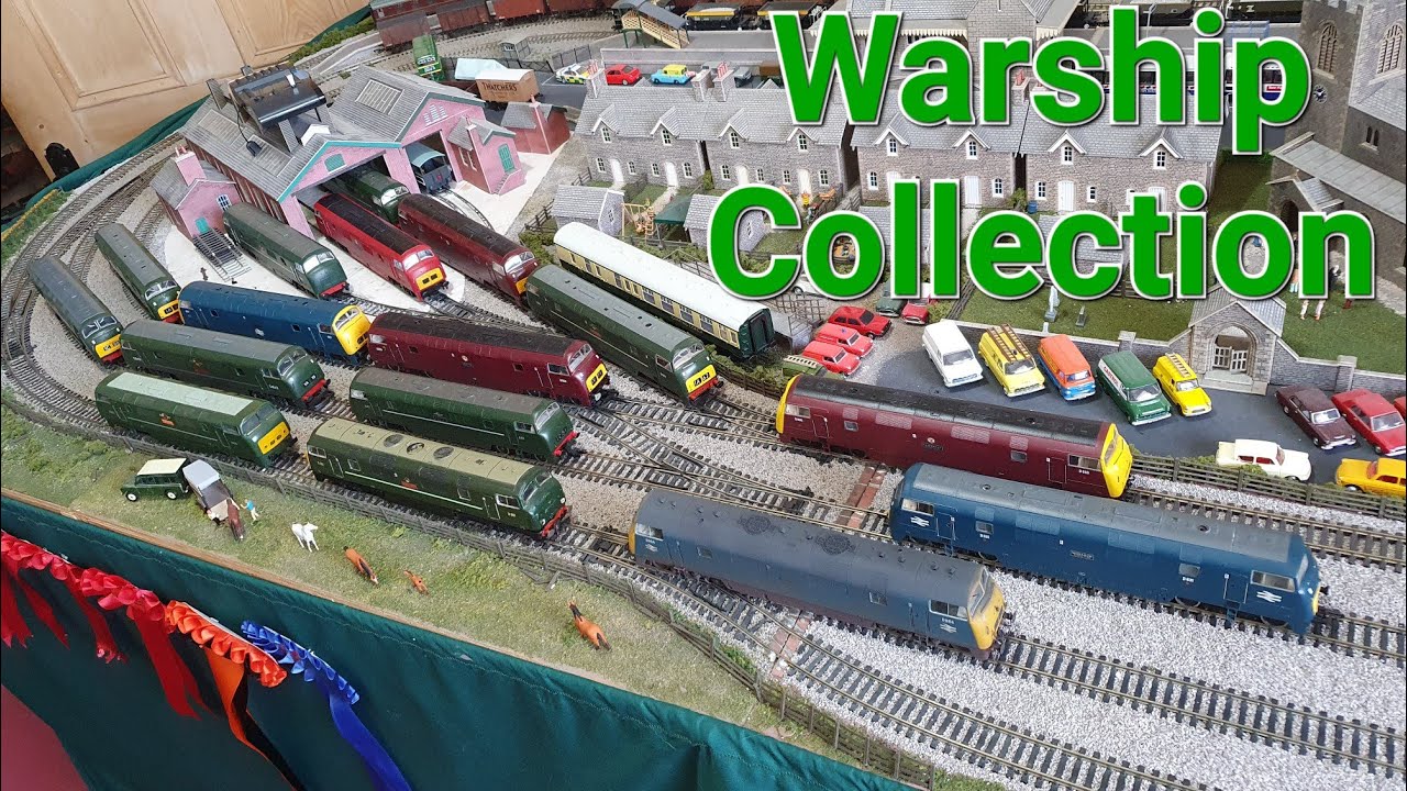 Part 2, Big Warship Collection Running Session. 18 Class 42/43 Warships, 7 Manufacturers.