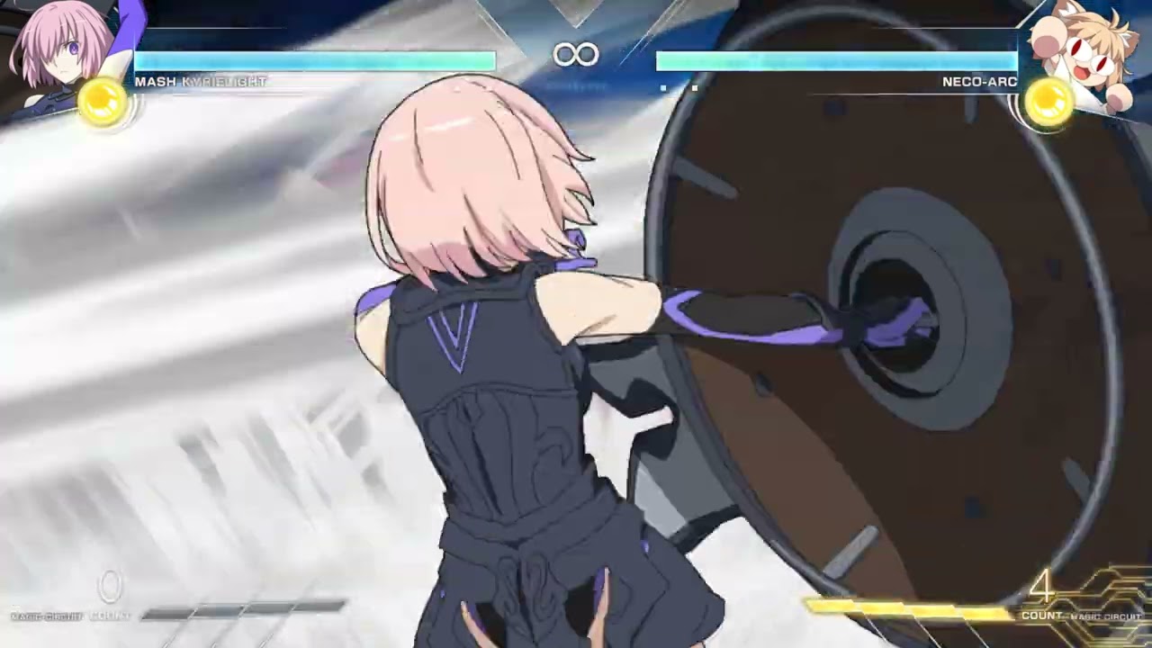 Melty Blood Type Lumina - Mash Kyrielight Arc Drive & Last Arc
