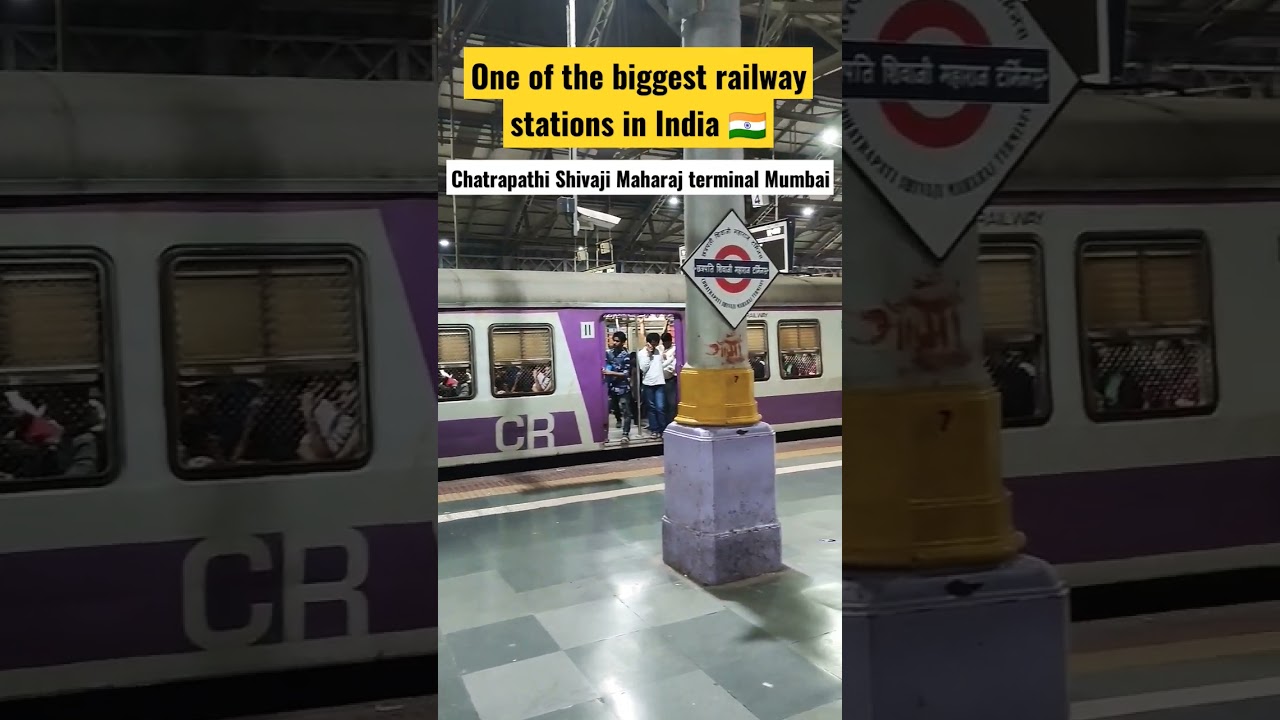 Chatrapathi Shivaji Maharaj terminal #shorts #india #mumbai #mumbailocal #csmt #ytshorts#travelling