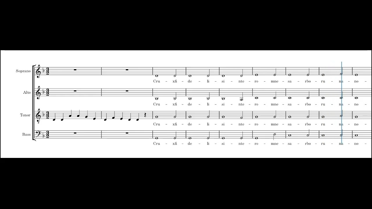 Crux Fidelis   Tenor