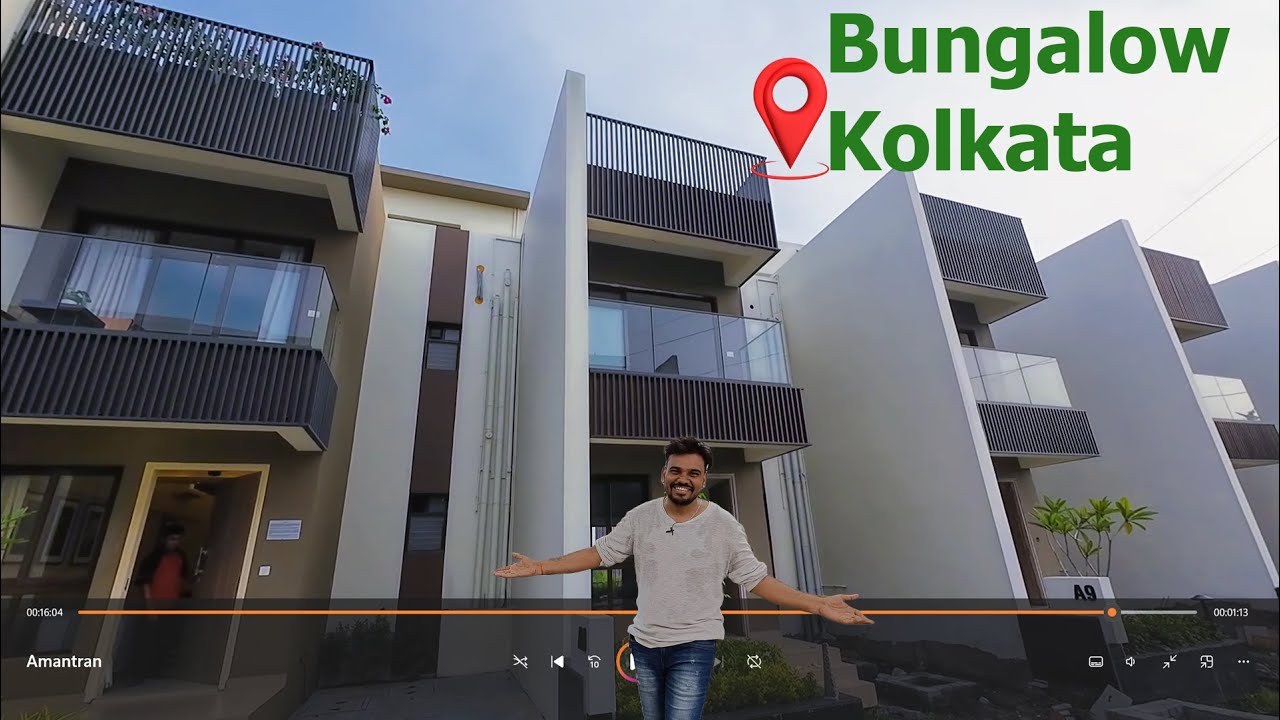 Amantran Bungalow | 4 BHK Luxurious Bungalow for Sale in Kolkata 🏡