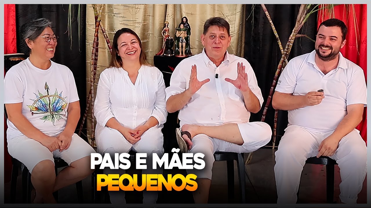 COMO &Eacute; SER PAI E M&Atilde;E PEQUENO? - COM PAIS E M&Atilde;ES DO TUFRA