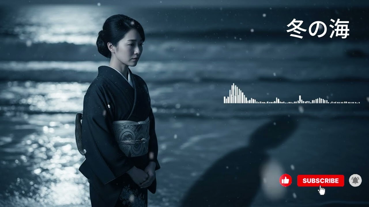 冬の海  忘れられない面影  /  #日本語歌 #演歌 #トロット #昭和歌謡 #昔の歌 #レトロ歌謡 #懐かしの歌#昭和 #日本歌謡 #名曲 #歌謡曲 #日本レトロ #昭和レトロ #昭和歌