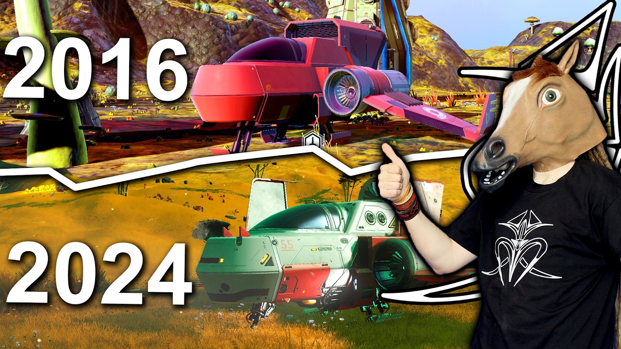 Тогда VS Сейчас - No Mans Sky 8 лет спустя!