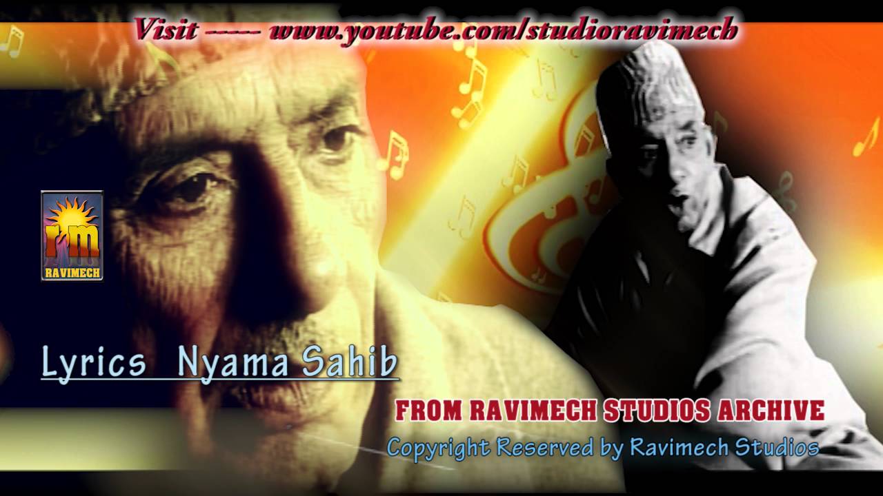 DAEDY CHANI YAARO PAAN MARAYO SINGER GHULAM AHMED SOFI FROM RAVIMECH STUDIOS