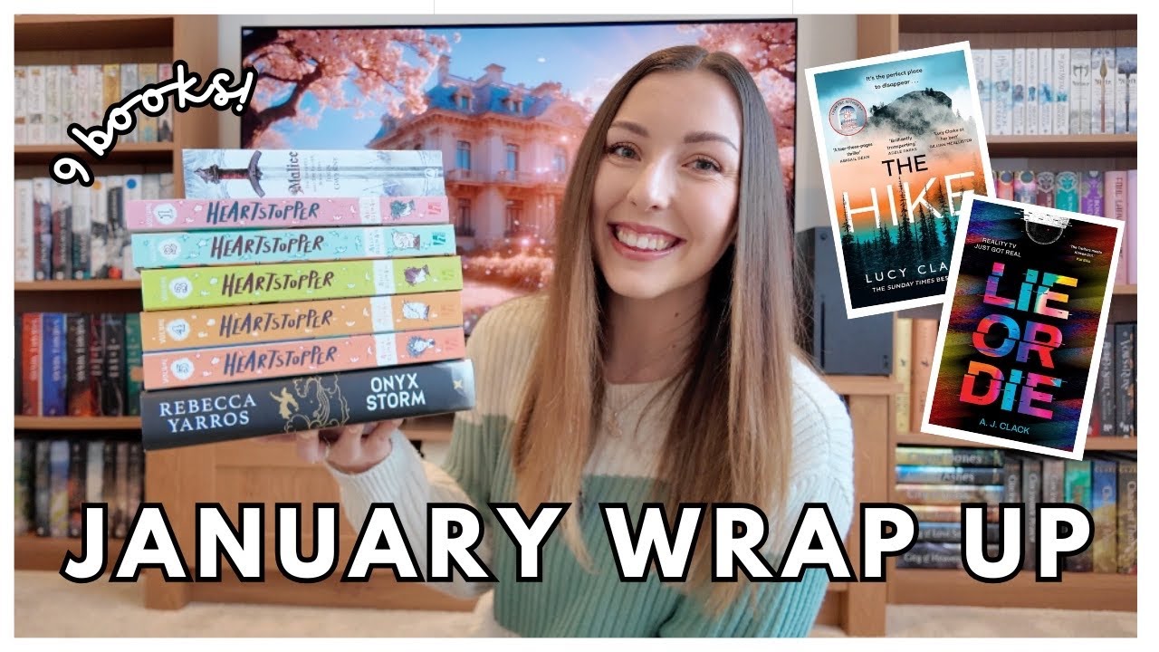 I READ 9 BOOKS IN JANUARY // January Wrap Up