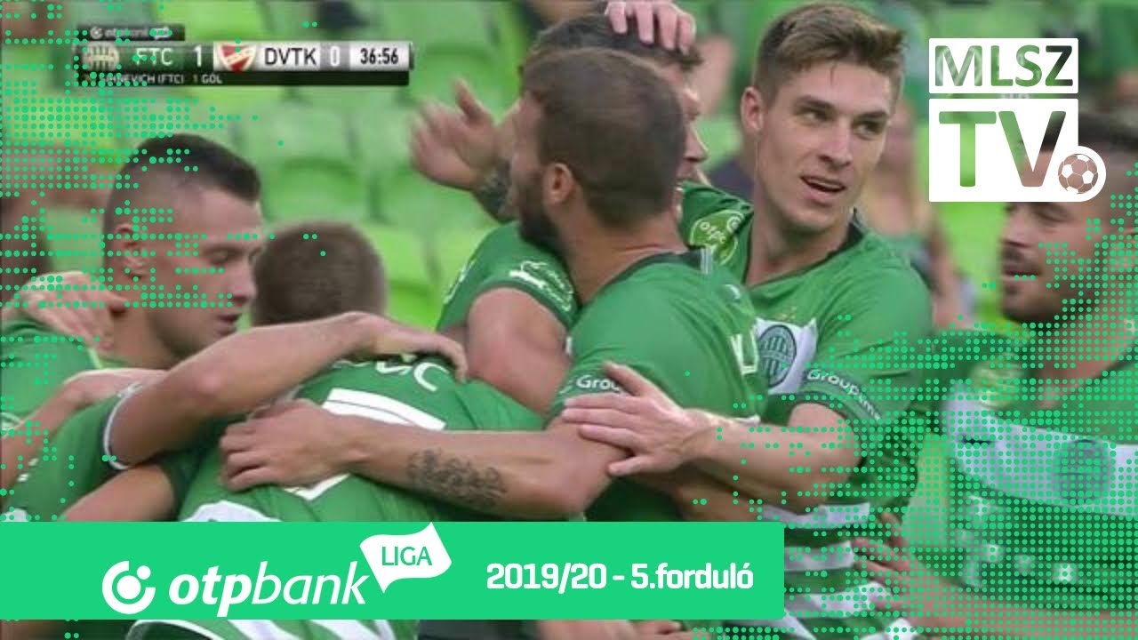Ferencvárosi TC – DVTK | 1-0 | (1-0) | OTP Bank Liga | 5. forduló | MLSZTV