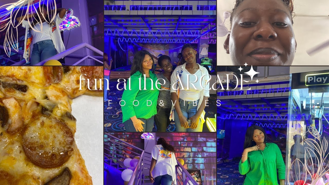 Fun dayyysss: arcade ,food and good vibes + voiceover !!✨✨