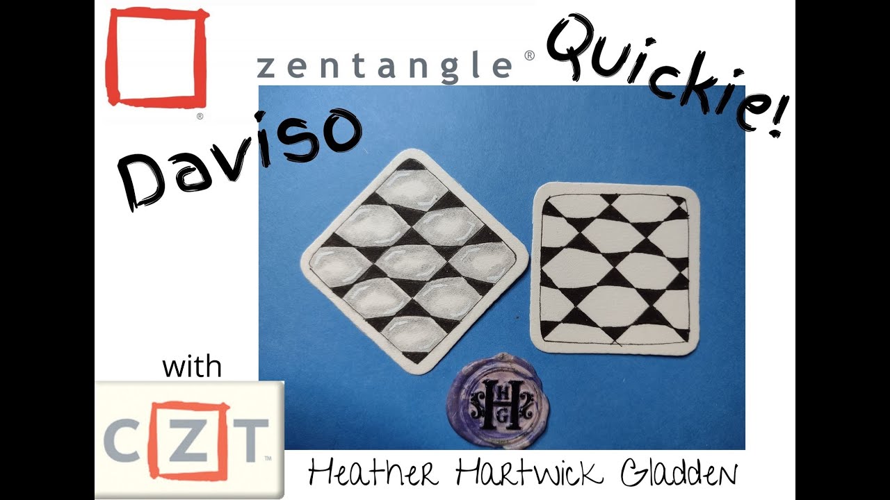 Zentangle® Quickie: Daviso