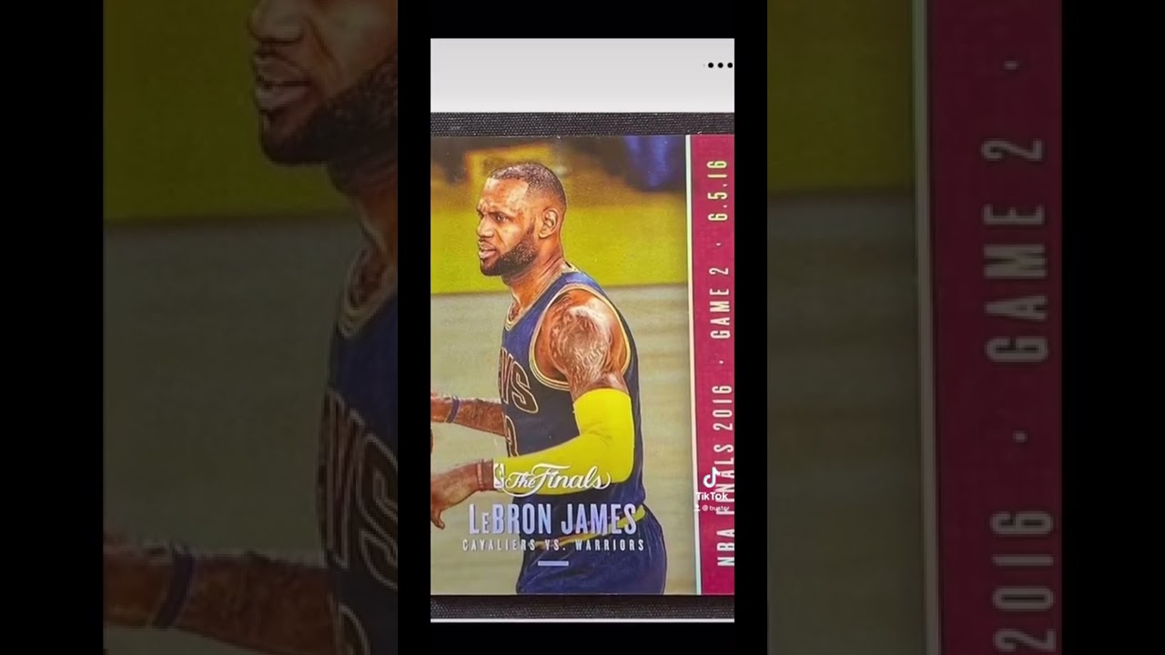 $15,000 LeBron James NBA Finals Patch Card From 2016!! 