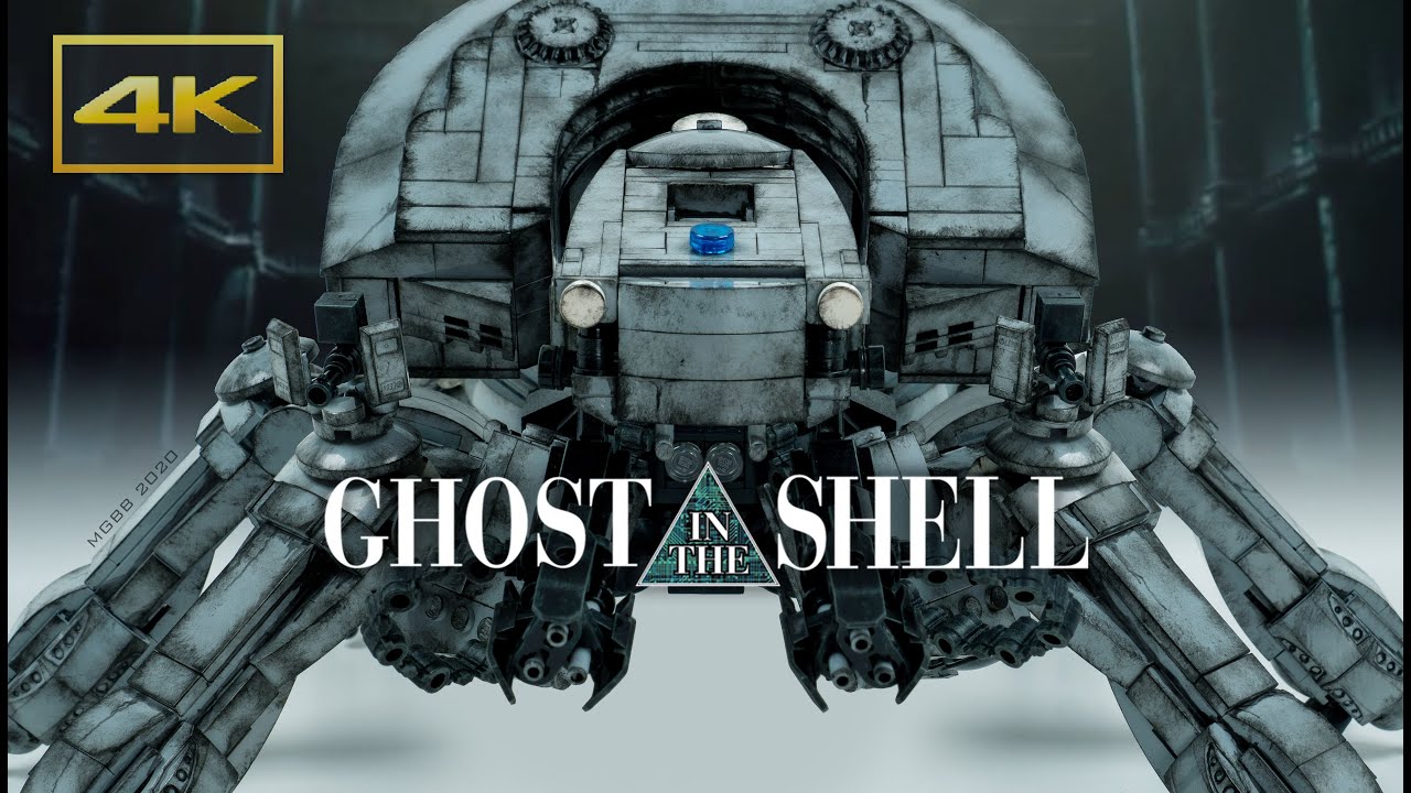 [Lego] Ghost in the Shell 1995 Hexapod Tank [4K]