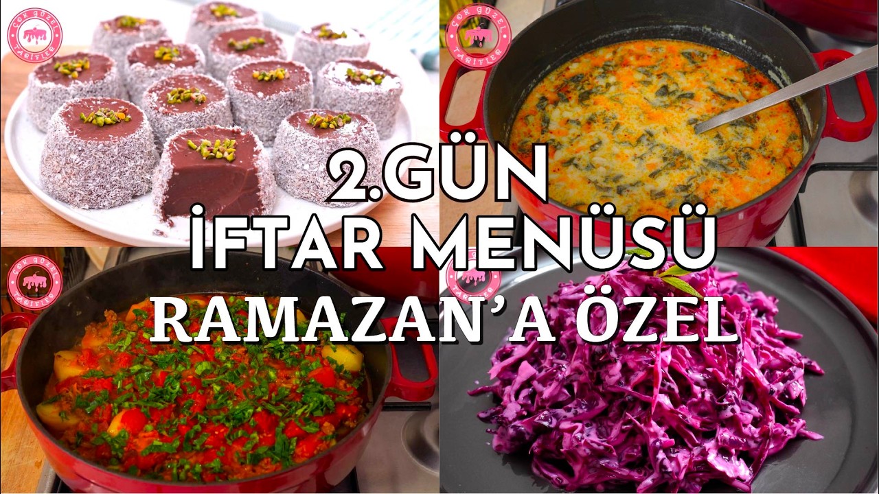2. GÜN İFTAR MENÜSÜ 🏆 EN PRATİK ve KOLAY İFTAR YEMEKLERİ | Ramazan Tarifleri | Nefis Yemek Tarifleri