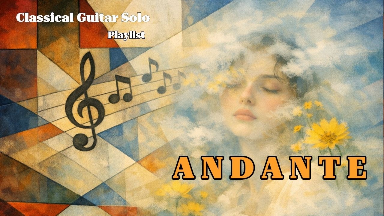 🌈Andante Guitar | 서두르지말자. “No Need to Hurry 안단테 클래식 기타 연주“