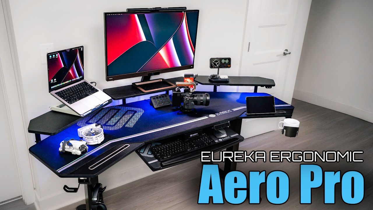 The Best Standing Desk for Creators? // Eureka Ergonomic Aero Pro