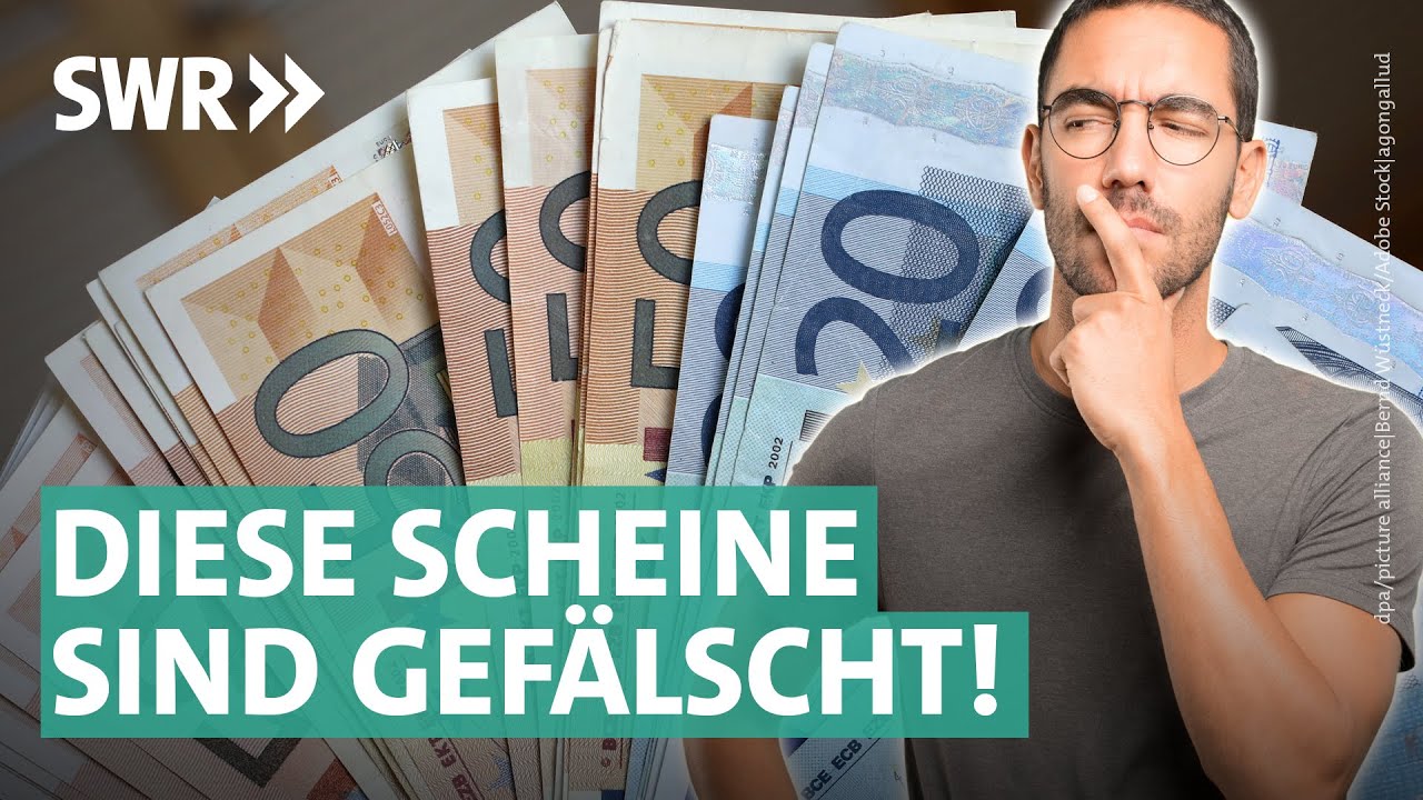 Falschgeld erkennen &ndash; Achtung, Betrug an der Haust&uuml;r! I Marktcheck SWR