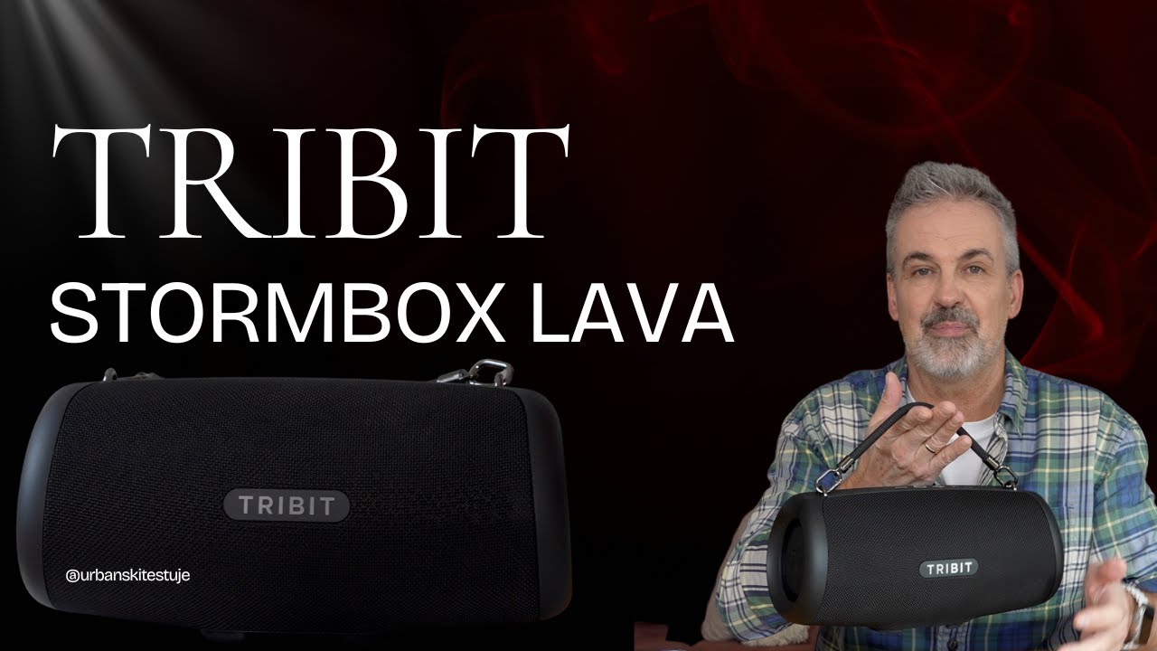 Tribit StormBox Lava - bezprzewodowy głośnik o mocy 80W.