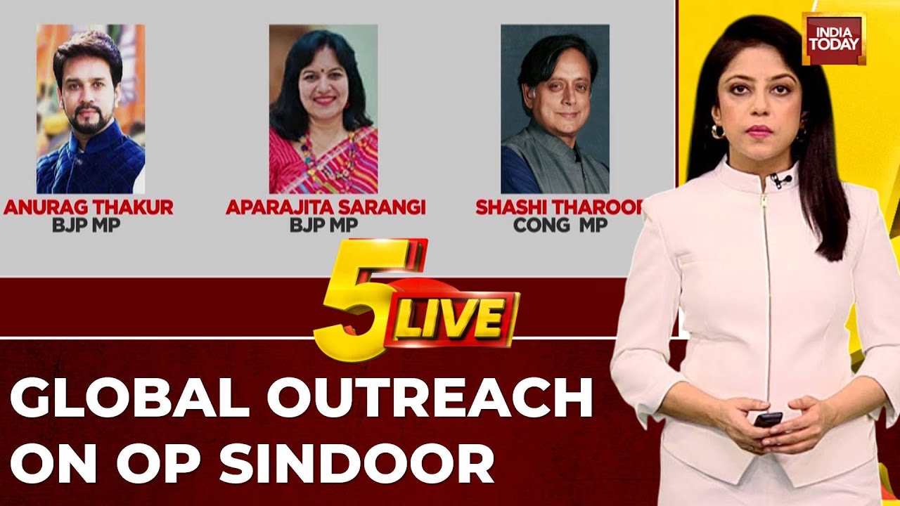 India's Cross-Party Diplomatic Delegation: Global Outreach Post-Operation Sindoor