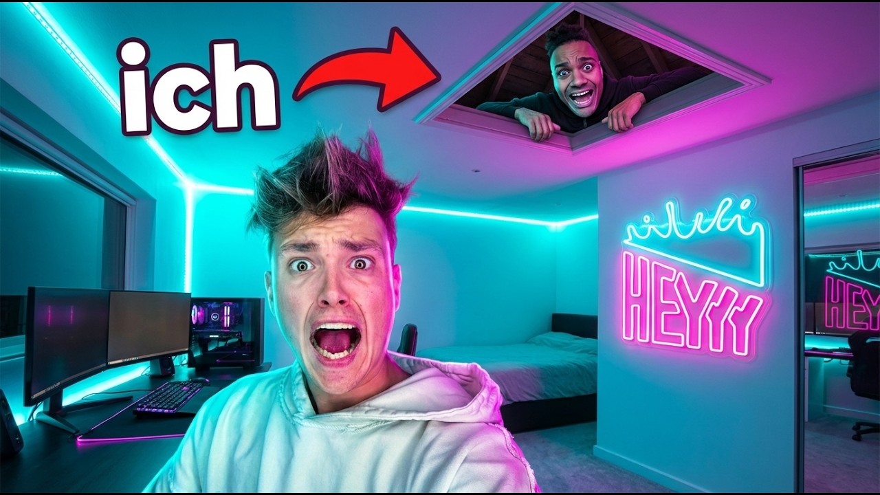 Ich überrasche YOUTUBER zuhause mit ROOMTOUR 😳 (ft. HeyMoritz, Alex..)