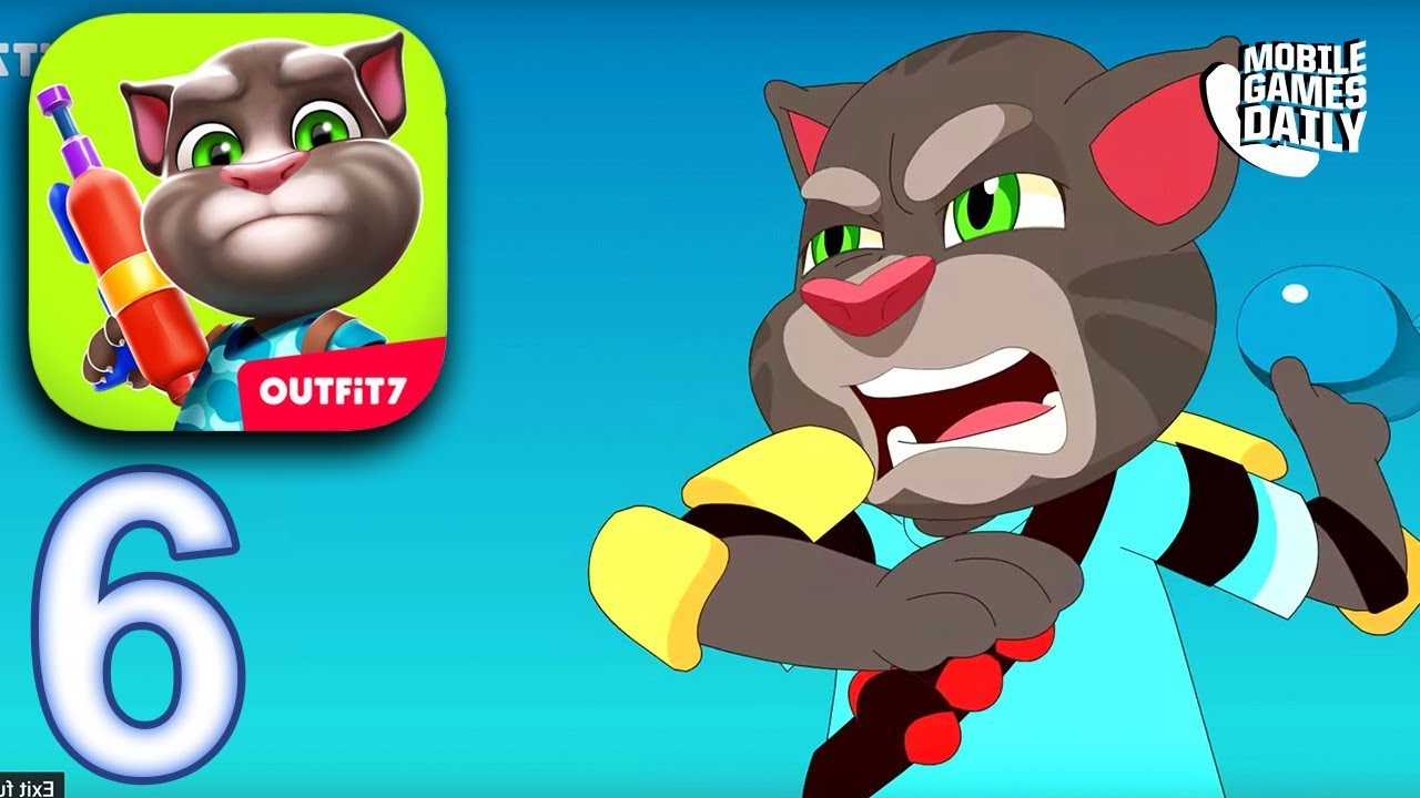 TALKING TOM CAMP Gameplay Part 6 - Episode 3 (iOS Android)