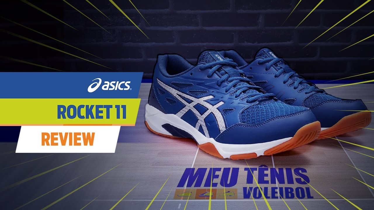 Review Asics Rocket 11- Meu Tênis Voleibol