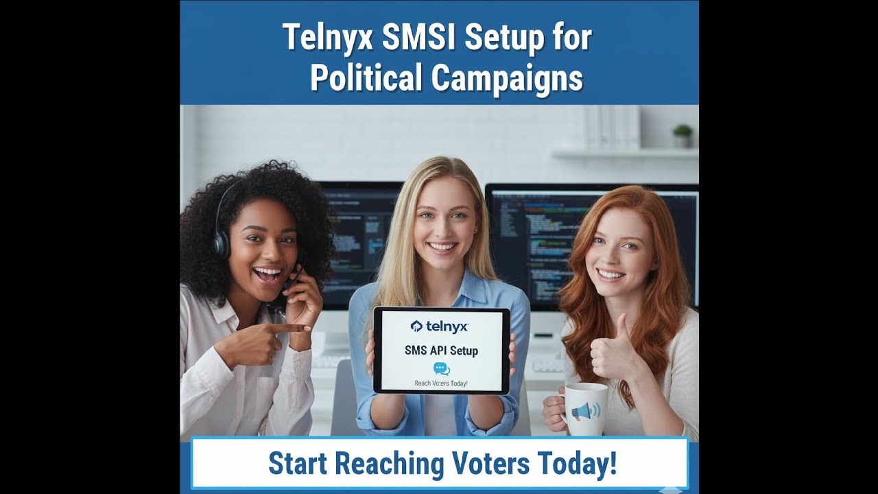 Telnyx SMS API Setup for Political Campaigns &ndash; Start Reaching Voters Today!